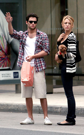 Blake Lively, Penn Badgley INFphoto.com. Just how sinful is Gossip Girl?