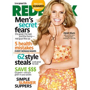 Heidi Klum, Redbook Magazine