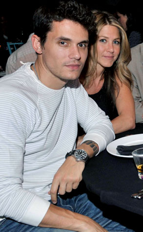 jennifer aniston john mayer. Jennifer Aniston, John Mayer