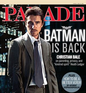 Christian Bale, Parade Magazine