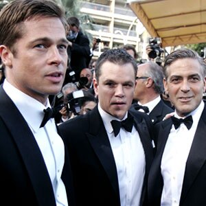 Brad Pitt, Matt Damon, George Clooney