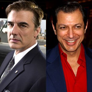 Chris Noth, Jeff Goldblum