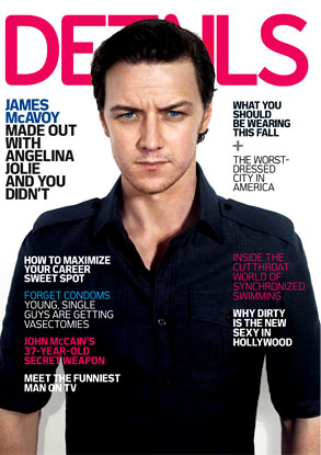 James McAvoy, Details Magazine James McAvoy, Details Magazine