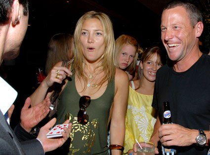 Kate Hudson, Lance Armstrong, Matthew Furman