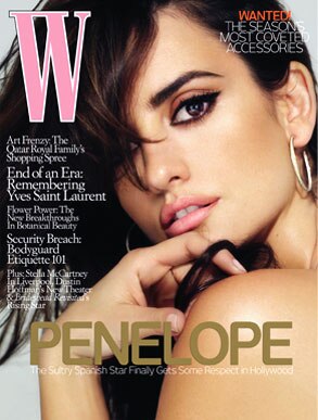 Penelope Cruz, W Magazine