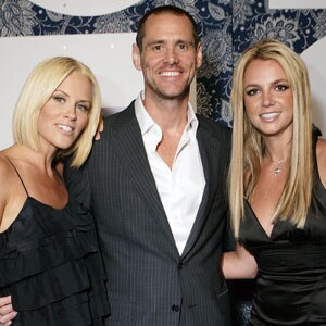 Britney Spears, Jenny McCarthy, Jim Carrey