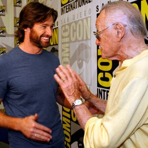Hugh Jackman, Stan Lee