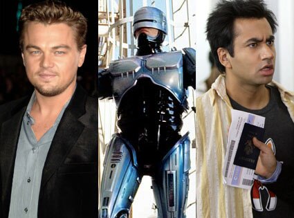 Leonardo DiCaprio, Robocop, Harold &amp; Kumar