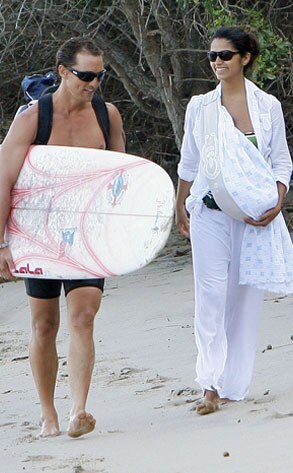 Matthew McConaughey, Camila Alves, Levi McConaughey