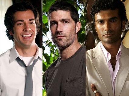 Zachary Levi (Chuck), Matthew Fox (Lost), Sendhil Ramamurthy (Heroes) Zachary Levi (Chuck), Matthew Fox (Lost), Sendhil Ramamurthy (Heroes)
