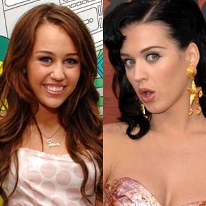 Miley Cyrus, Katy Perry