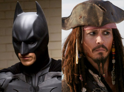 The Dark Knight, Pirates of Caribbean: Dead Man's Chest