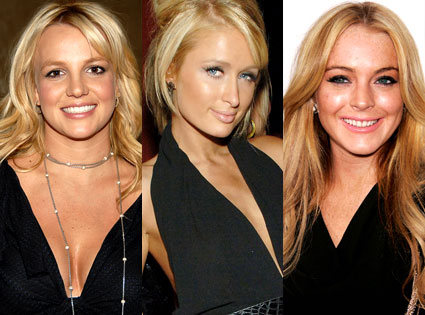 Britney Spears, Paris Hilton, Lindsay Lohan Britney Spears, Paris Hilton, Lindsay Lohan