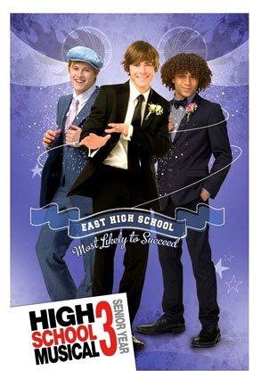 High School Musical 3 Movie Poster Disney