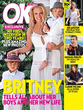 Britney Spears OK! Cover Britney Spears OK! Cover