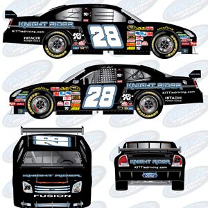 Knight Rider, Ford, Prototype, Race Car 