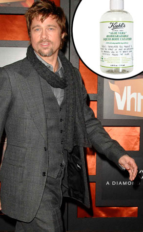 brad pitt body. Brad Pitt, Kiehl#39;s