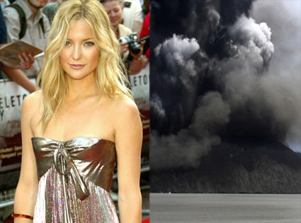 kate hudson. Kate Hudson, Vanuatu volcano