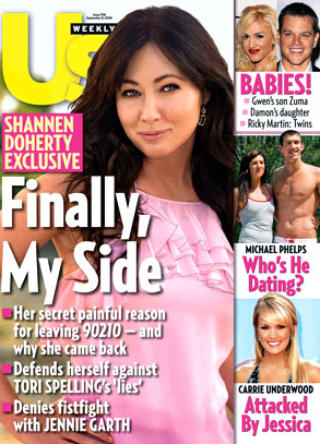 Shannen Doherty, Us Weekly Shannen Doherty, Us Weekly