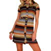 Rampage Striped Dress