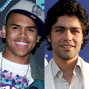Chris Brown, Adrien Grenier