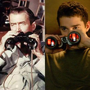 James Stewart (Rear Window), Shia LaBeouf (Disturbia)