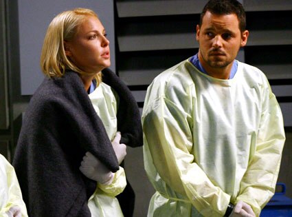 Katherine Heigl, Justin Chambers, Grey's Anatomy
