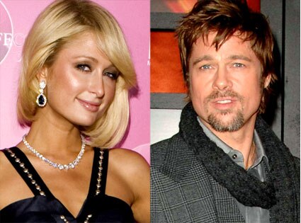 Brad Pitt, Paris Hilton Brad Pitt, Paris Hilton