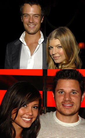 Fergie, Josh Duhamel, Nick Lachey, Vanessa Minnillo