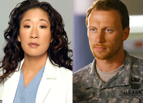 Sandra Oh, Kevin McKidd, Grey's Anatomy
