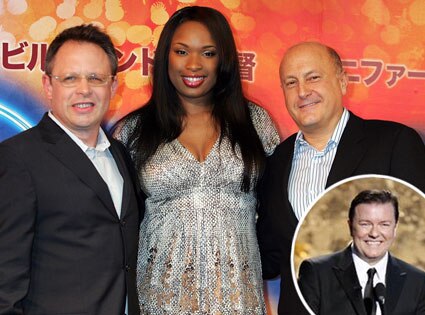 Bill Condon, Jennifer Hudson, Laurence Mark, Ricky Gervais