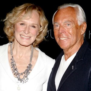 Glenn Close, Giorgio Armani 
