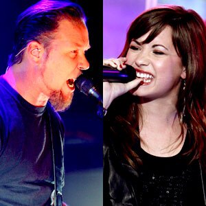 James Hetfield, Demi Lovato