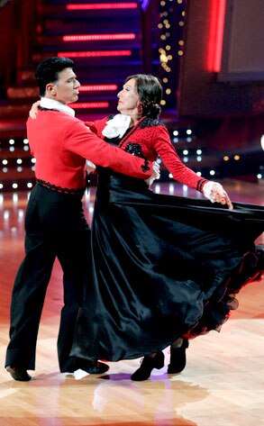 DWTS, Cloris Leachman, Corky Ballas