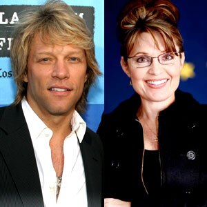 Jon Bon Jovi, Sarah Palin