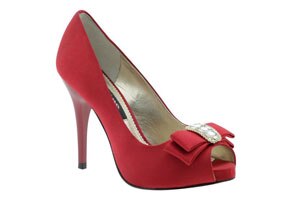 Nina Elke Peep-Toe Shoe