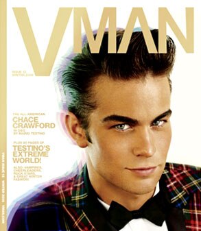 Chace Crawford, V Man Magazine