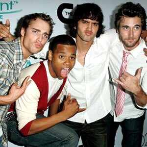 Dustin Milligan, Tristan Wilds, Michael Steger, Ryan Eggold