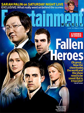 Heroes, Entertainment Weekly Cover