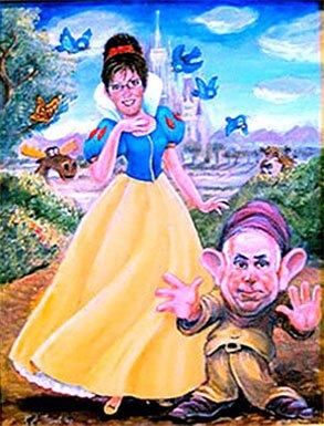 Sarah Palin, John McCain Painting 