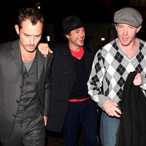Jude Law, Robert Downey Jr., Guy Ritchie