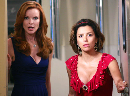 Marcia Cross Eva Longoria Desperate Housewives ABC Ron Tom