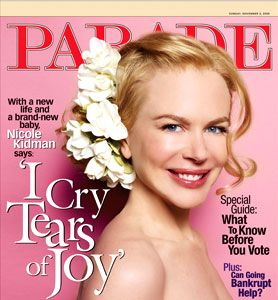 Nicole Kidman, Parade Magazine