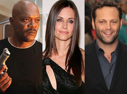 Samuel L. Jackson, Courteney Cox Arquette, Vince Vaughn