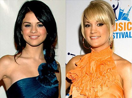 Selena Gomez, Carrie Underwood