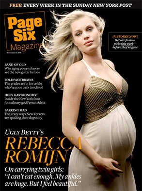 Rebecca Romijn, Page Six Magazine Cover