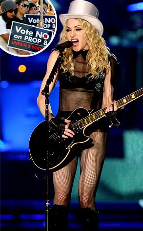 Madonna, Proposition 8 Protestors