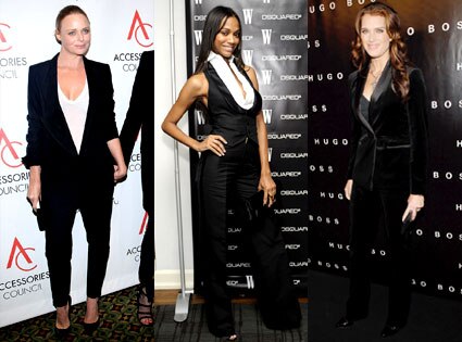 Brooke Shields, Stella McCartney, Zoe Saldana