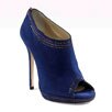 Jimmy Choo Glint Peep-Toe Booties