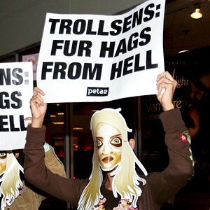 Animal Rights Protesters